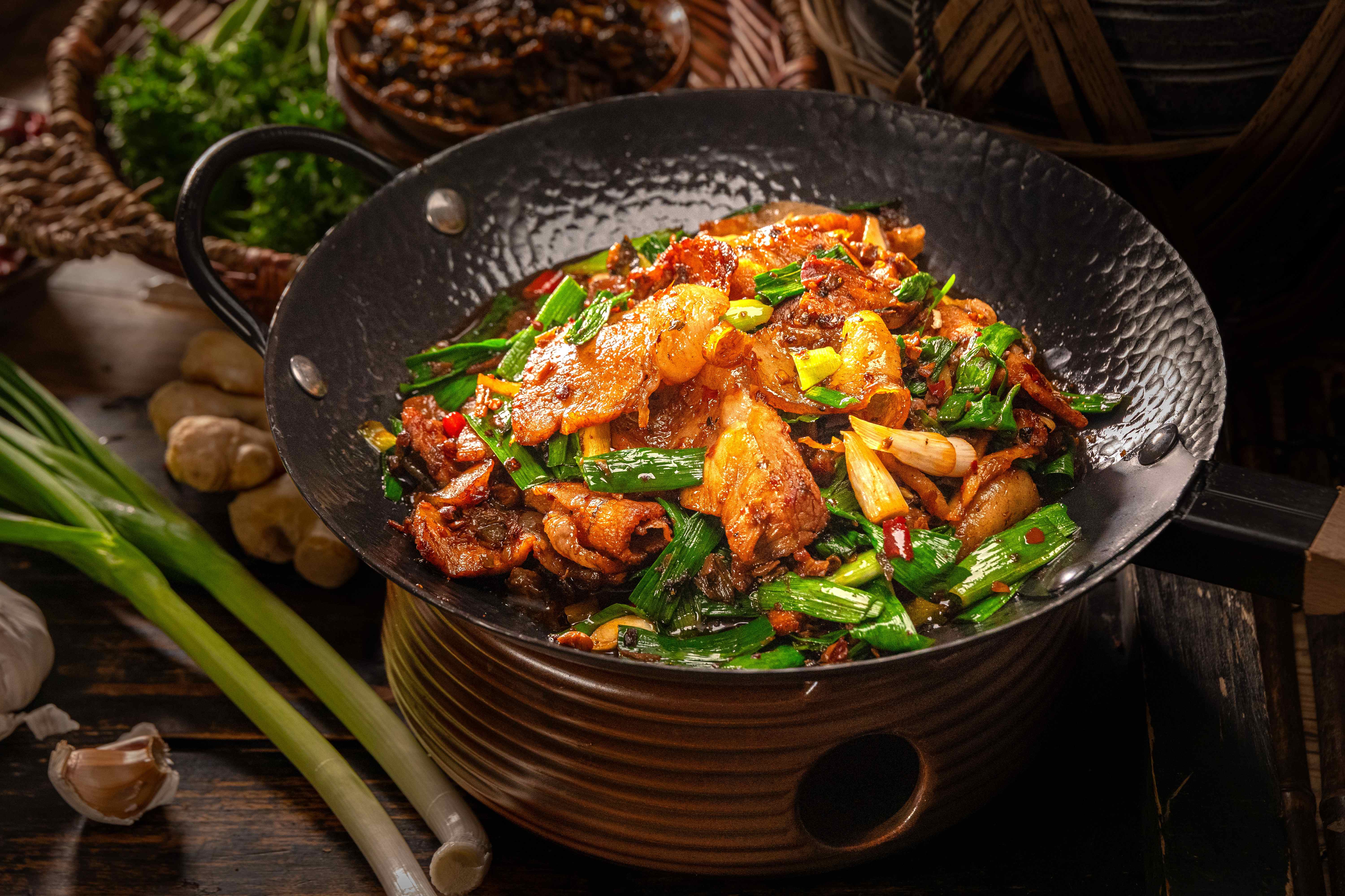 民间粮仓-老咸菜回锅肉