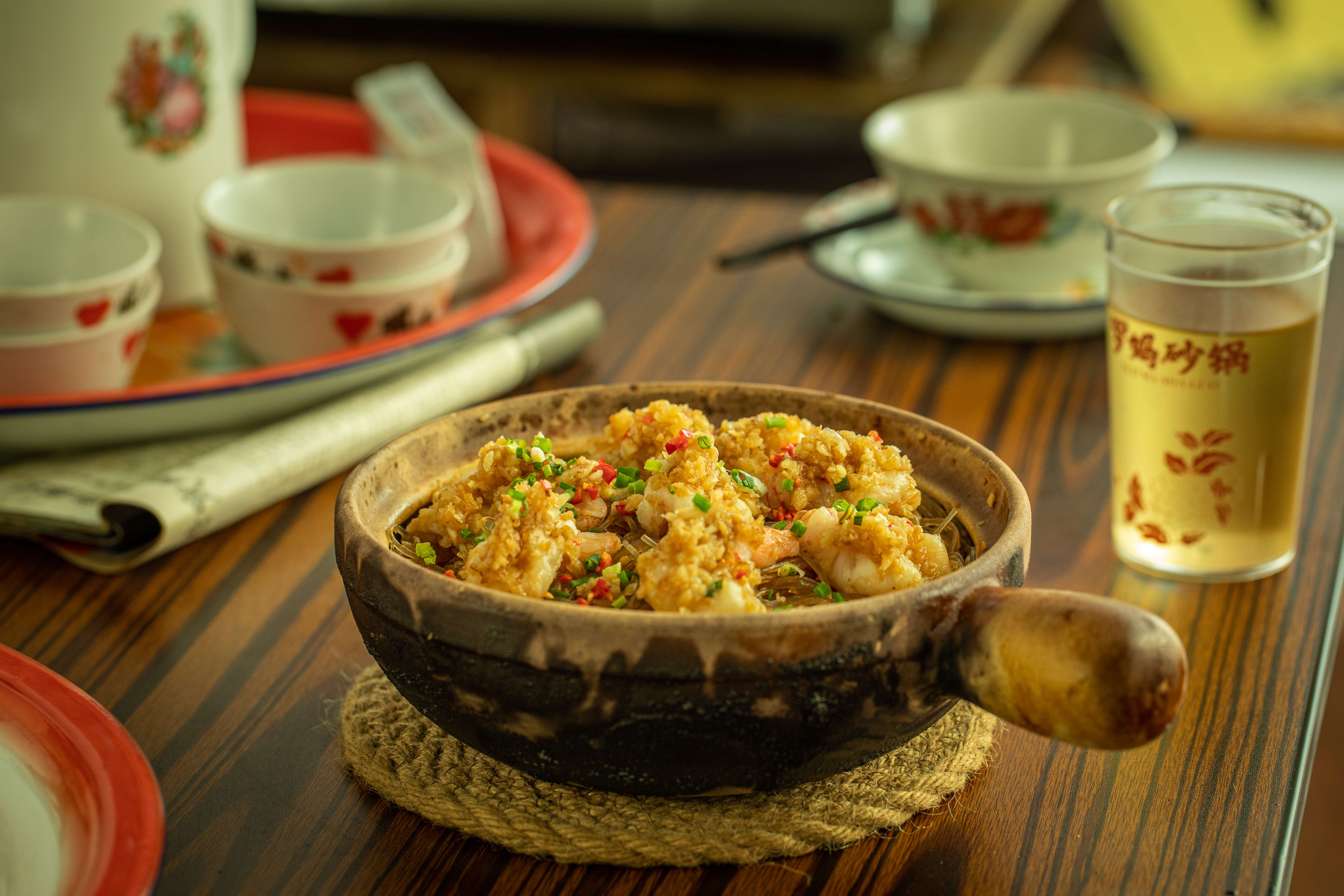 罗妈砂锅-砂锅粉丝虾